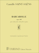 Barcarolle, Opus 108