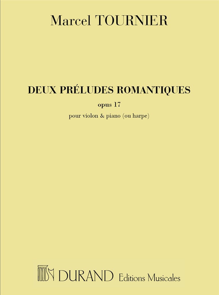 Deux Preludes Romantiques, Opus 17