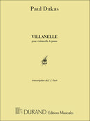 Villanelle Violoncelle-Piano