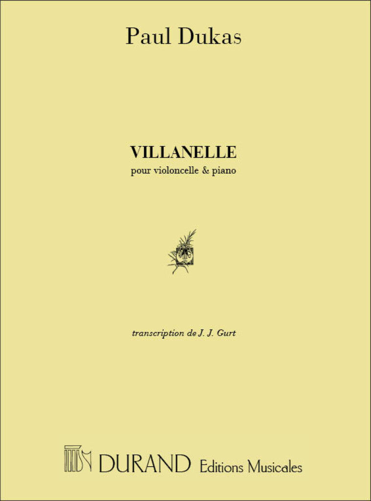 Villanelle Violoncelle-Piano