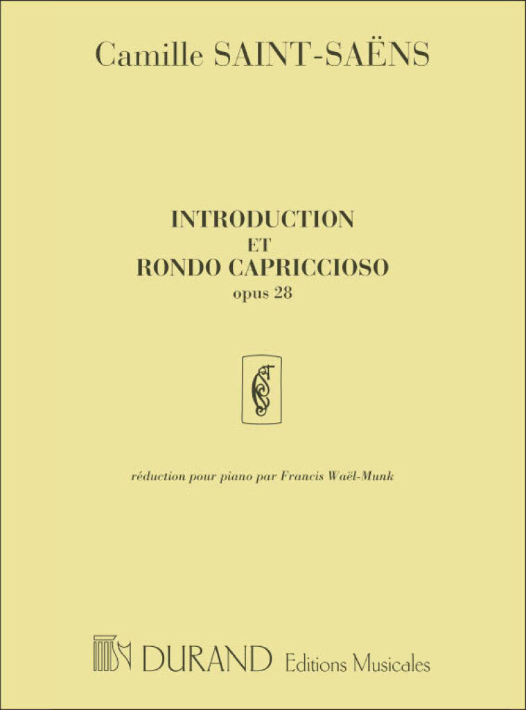 Introduction et Rondo Capriccioso Opus 28