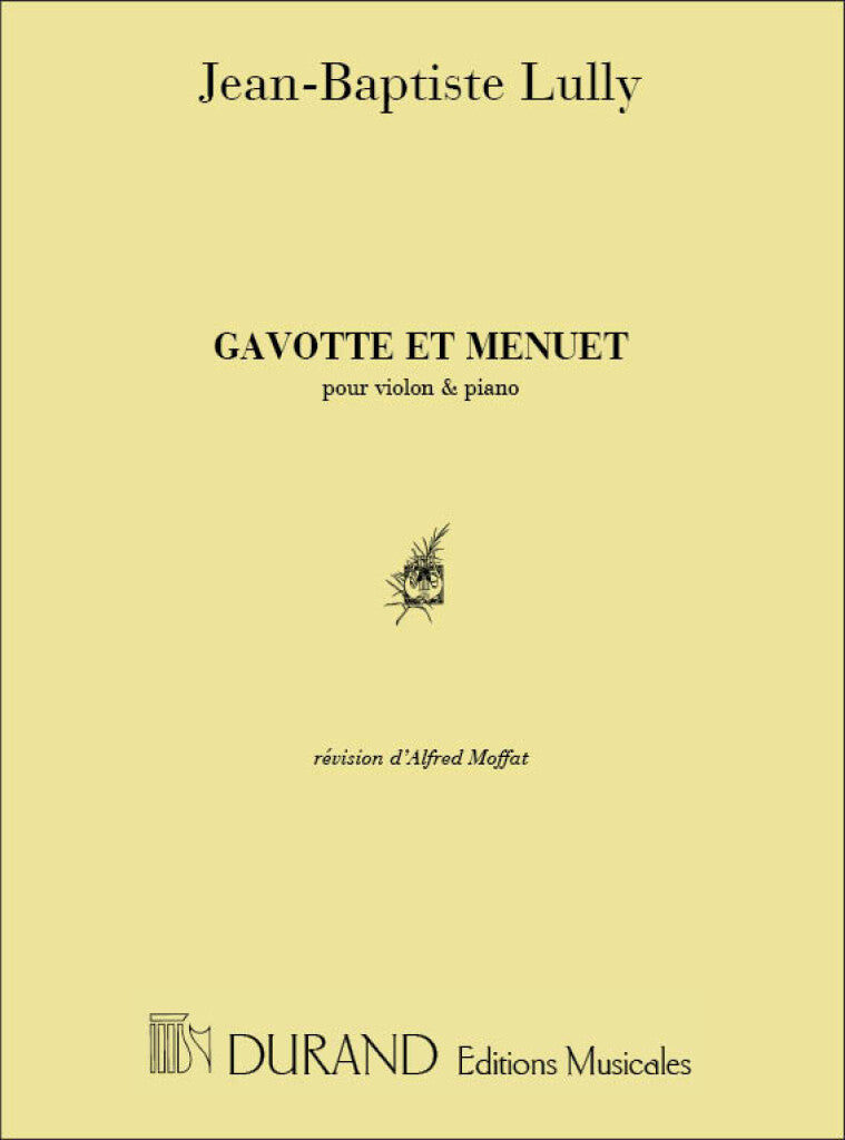 Gavotte et Menuet Vl-Piano (Moffat)