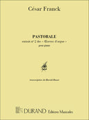Pastorale. Transcription Pour Piano A Deux Mains