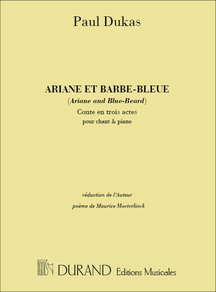 Ariane + Barbe Bleue Chant et Piano