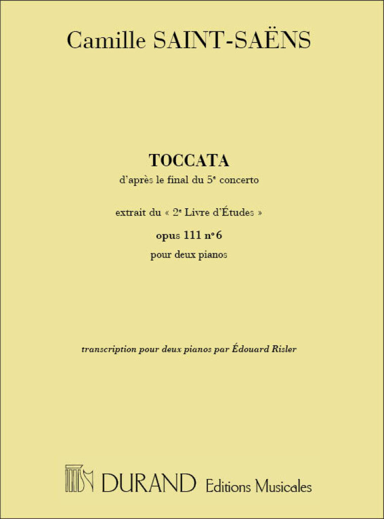Toccata Op 111 N 6 (2 Pianos)