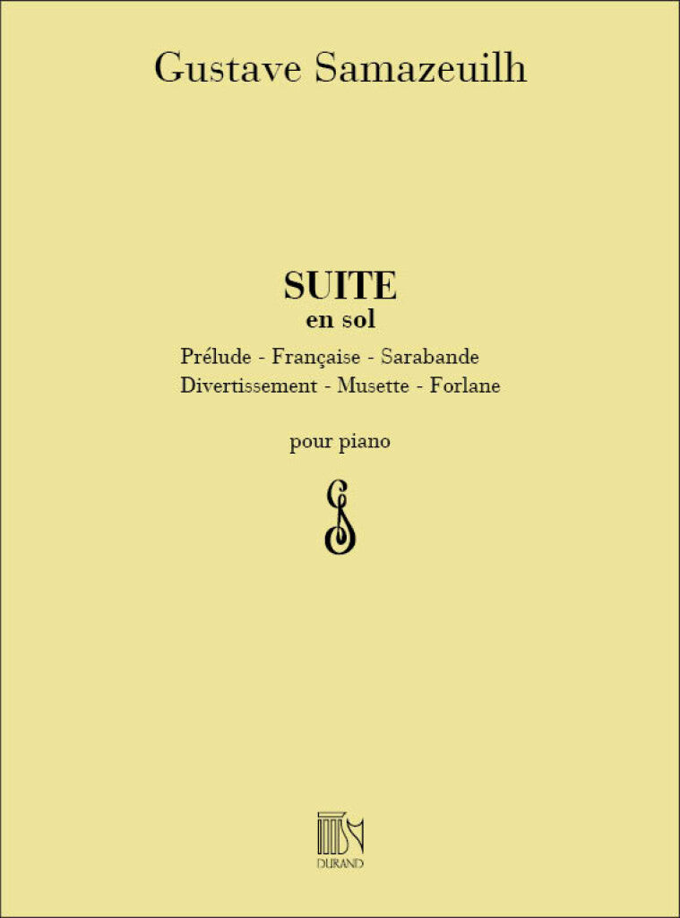 Suite en Sol Piano