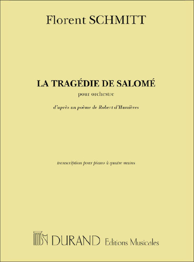 La Tragedie de Salome', Pour Orchestre