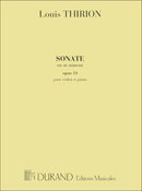 Sonate Violon-Piano