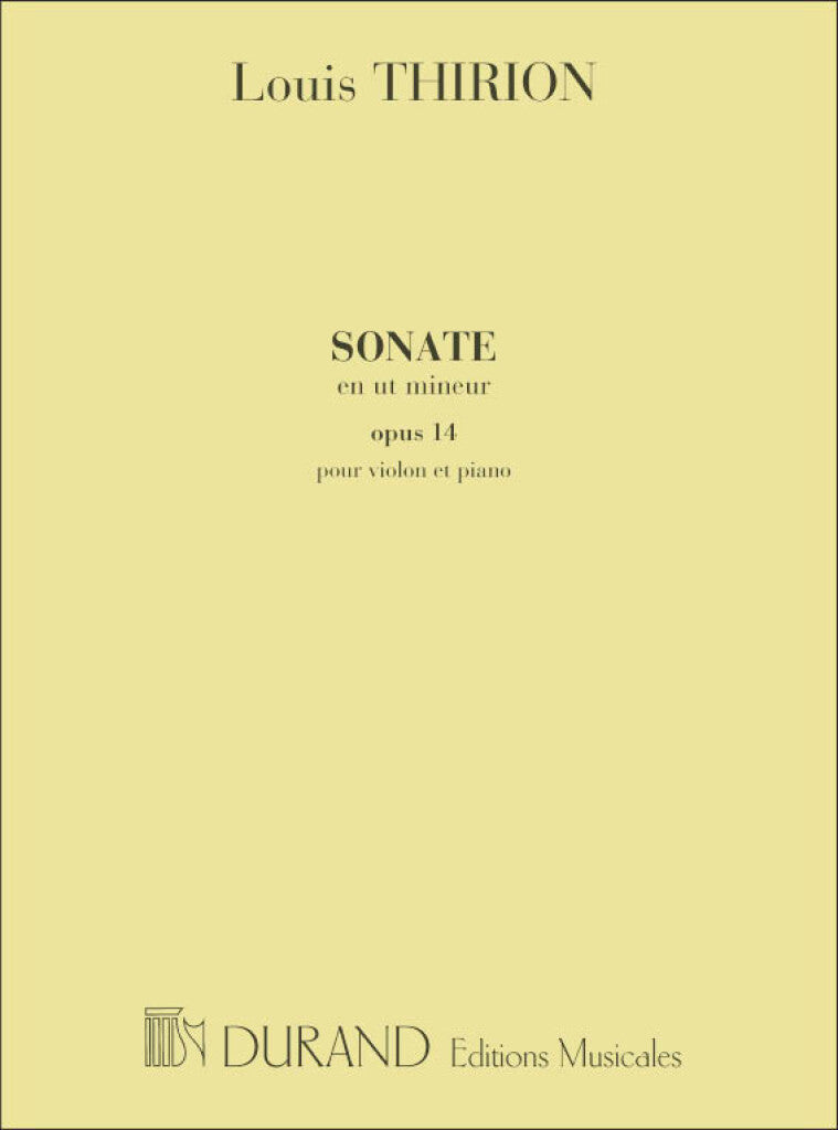 Sonate Violon-Piano