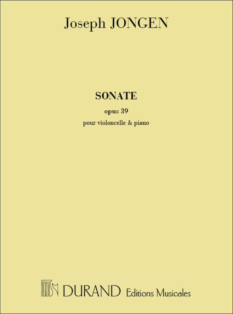 Sonate, Op. 39