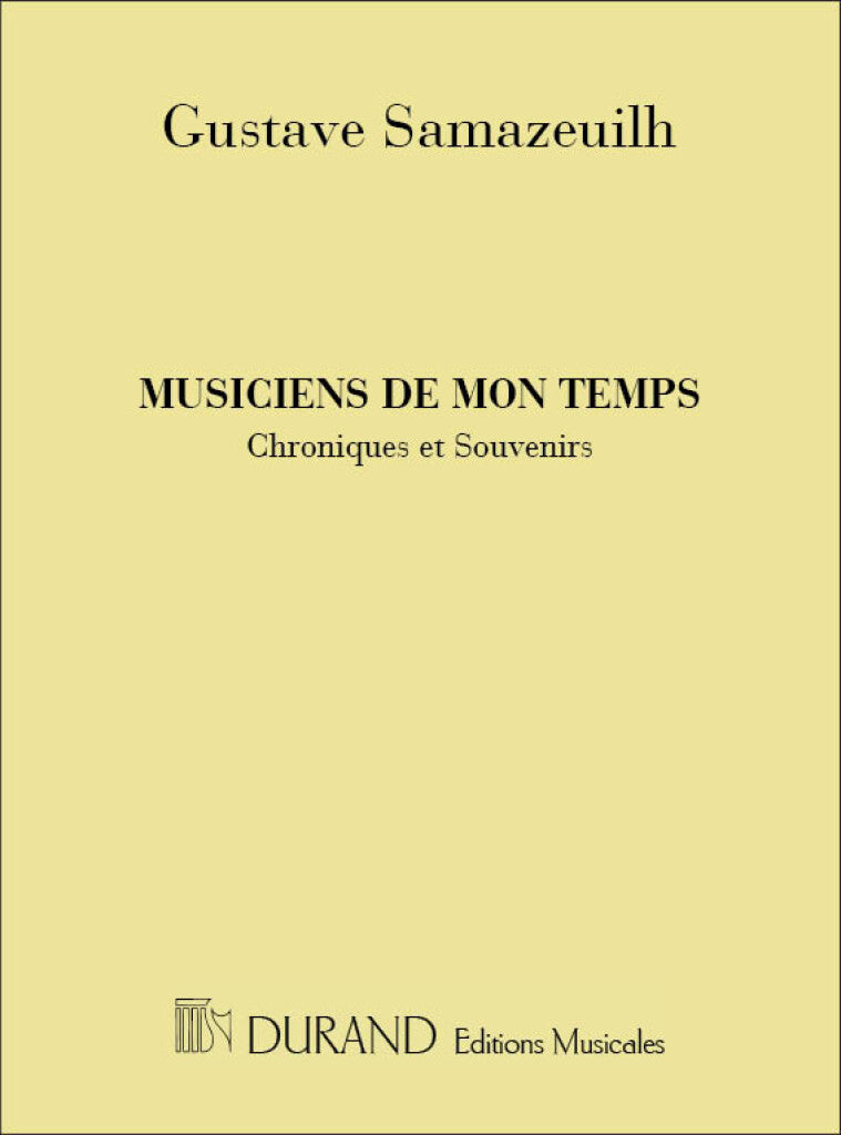 Musiciens de mon temps