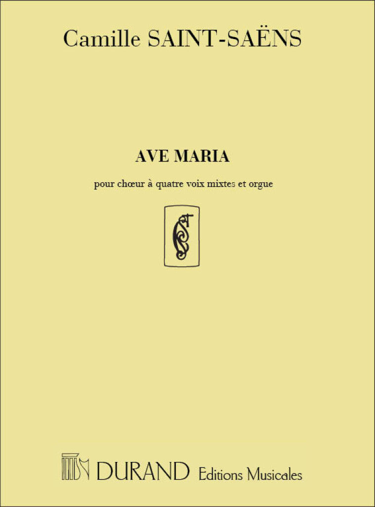 Ave Maria 4 Voix-Piano (En Fa Majeur)