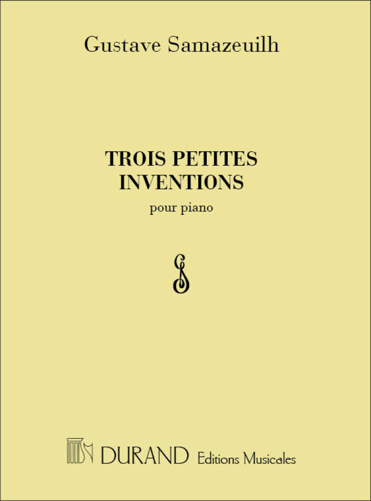 3 Petites Inventions Piano