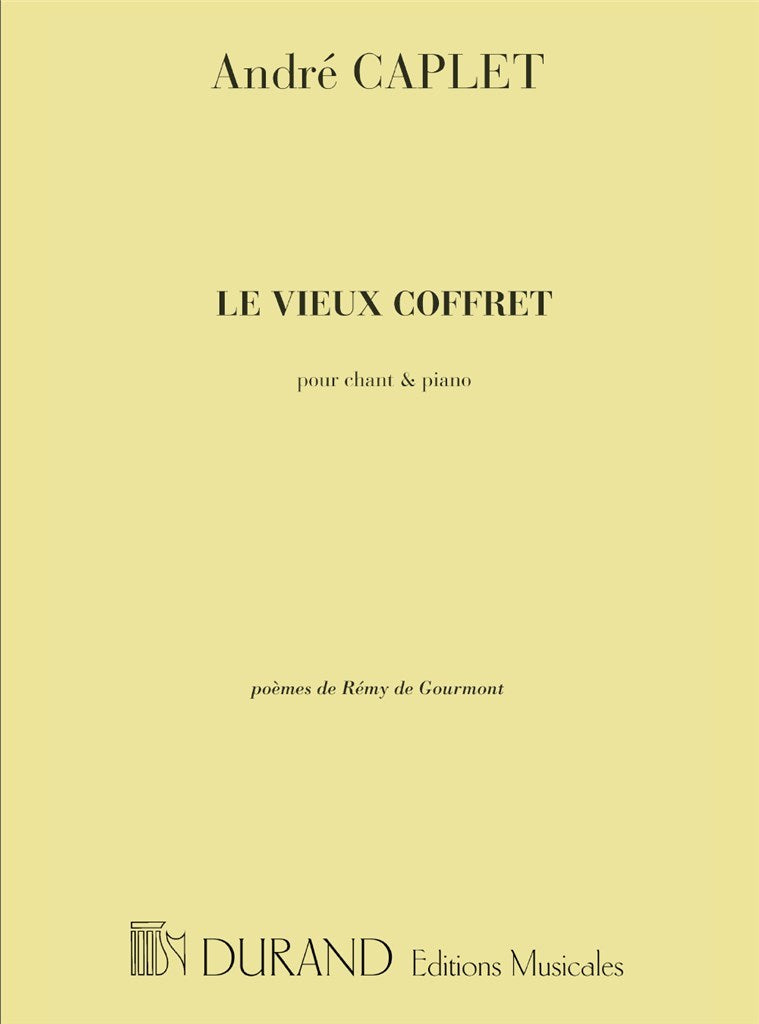 Le Vieux Coffret, Pour Chant et Piano