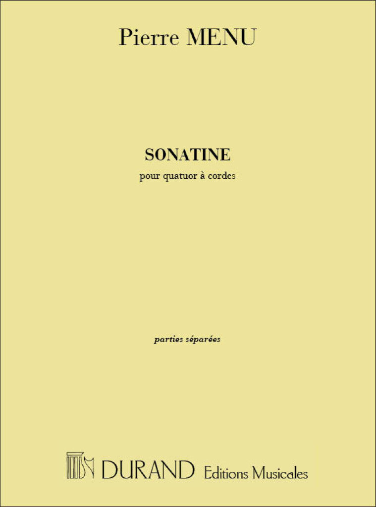 Sonatine (Quatuor) Parties