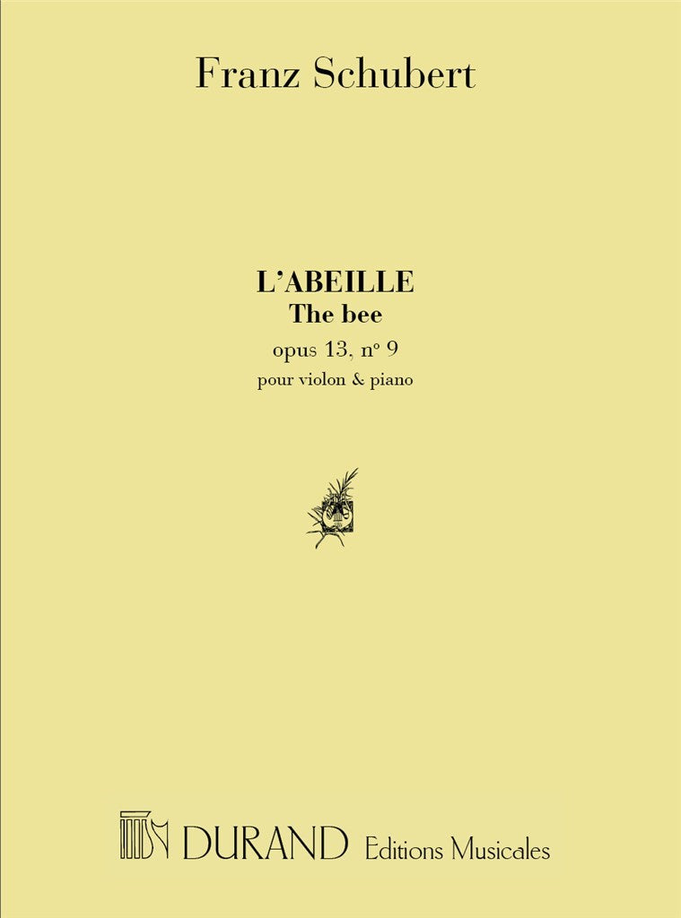 L'Abeille - The Bee op. 13 no. 9 (Violin and Piano)