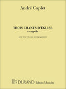 3 Chants D'Eglise 3 Voixa Cappella