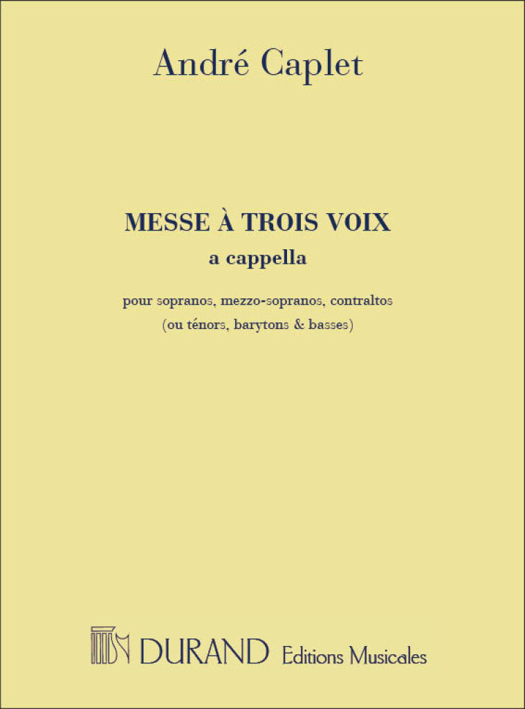 Messe à trois voix