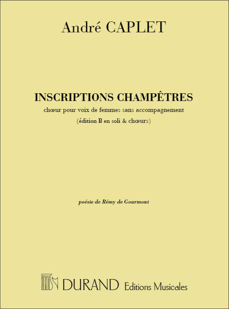 Inscriptions Champetres