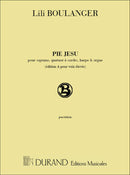 Pie Jesu, pour soprano, quatuor à cordes,  (Score Only)