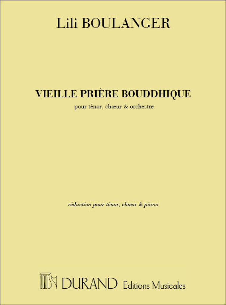Priere Bouddhique Tenor-Choeur-Piano (Fr-Angl