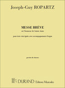 Messe Brève en L'Honneur de Sainte Anne (Part)
