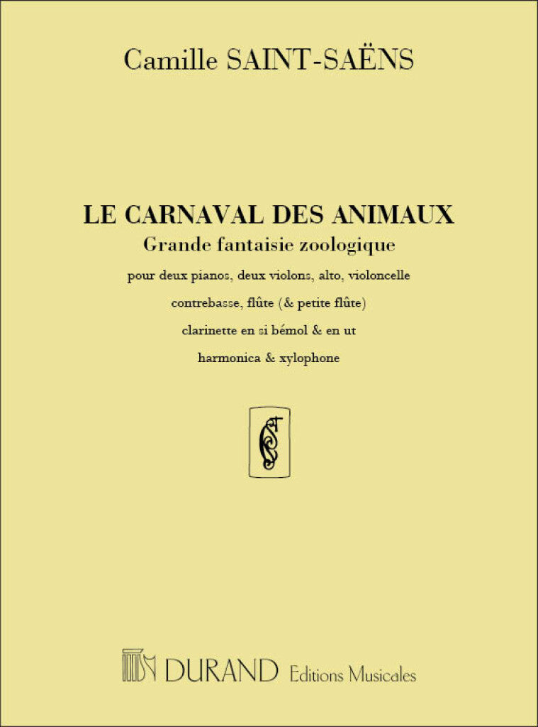 Le Carnaval des Animaux (Score Only)