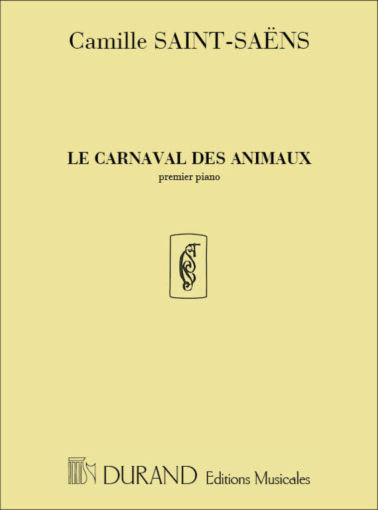 Le Carnaval des Animaux (First Piano part)