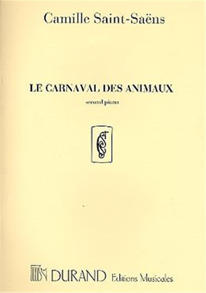 Le Carnaval des Animaux (Second Piano part)