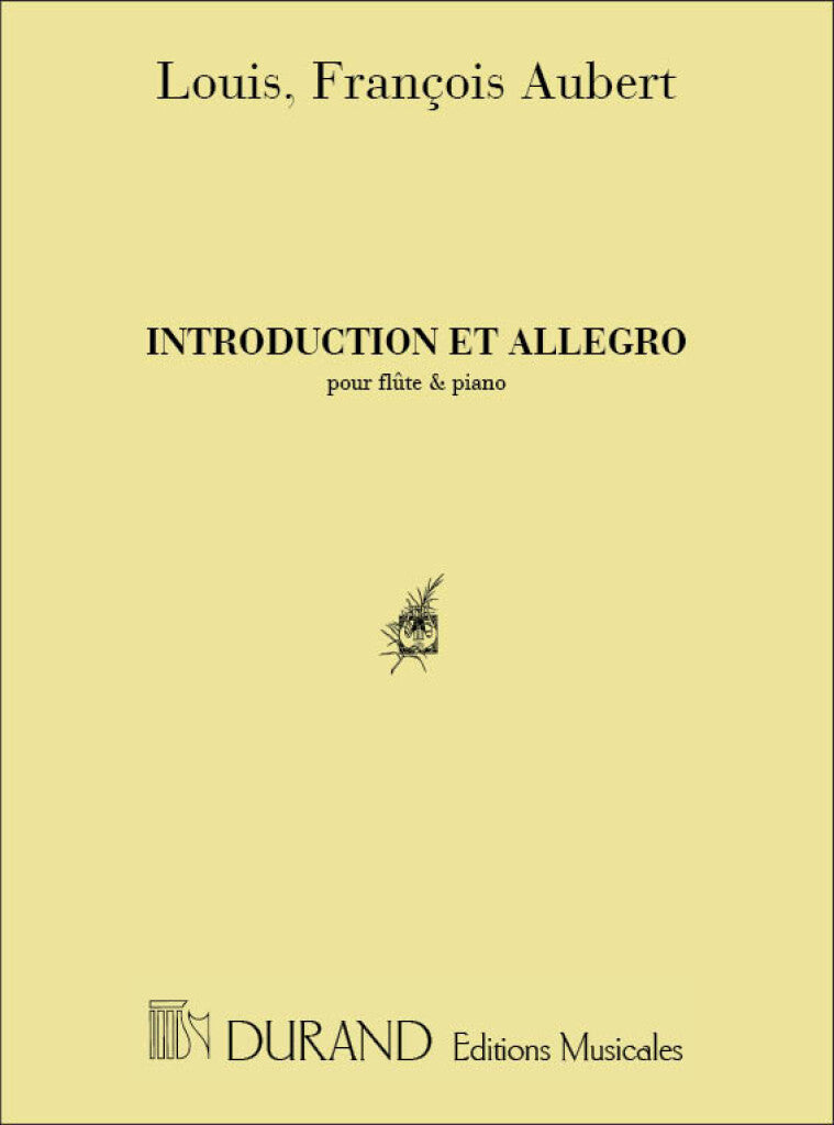 Introduction Et Allegro Pour Flute Et Piano