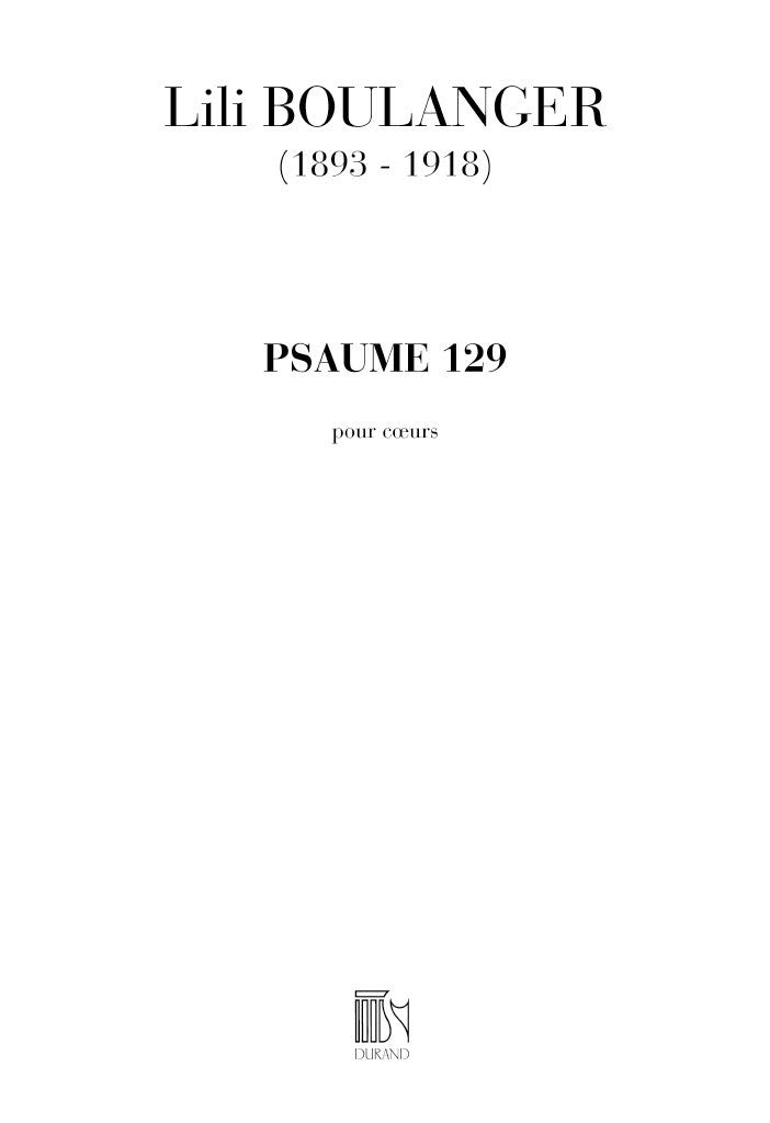 Psaume 129 Choeur