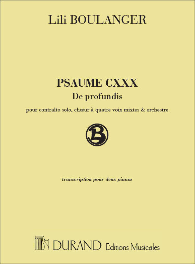 Psaume 130 Du Fond de L'Abime