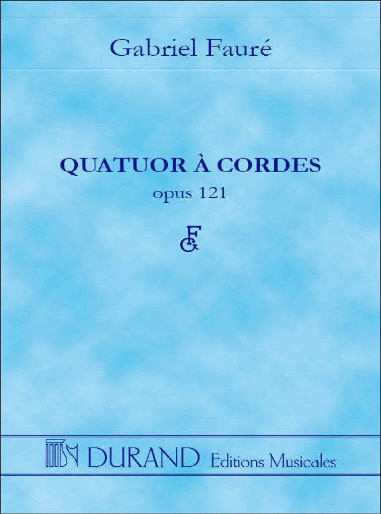 Quatuor à Cordes Opus 121