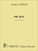 Pie Jesu, Pour Voix et Orgue