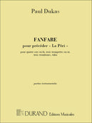 Fanfare pour préceder la Péri (Set of Parts)