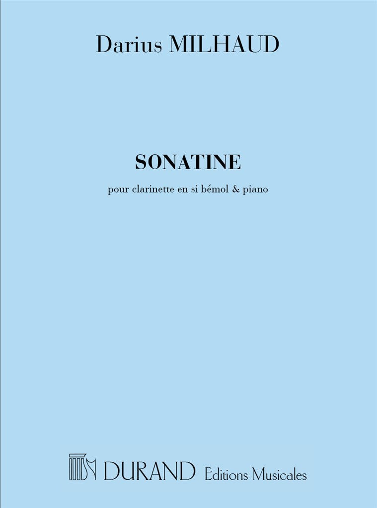 Sonatine (Clarinet and Piano)