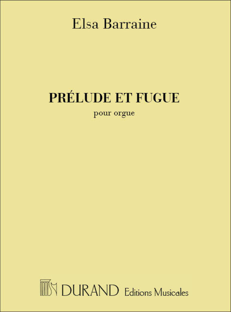 Prel. + Fugue N 1 Orgue (Fugue Surchant-Guerre