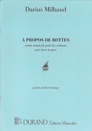 A Propos de Bottes (Score Only)