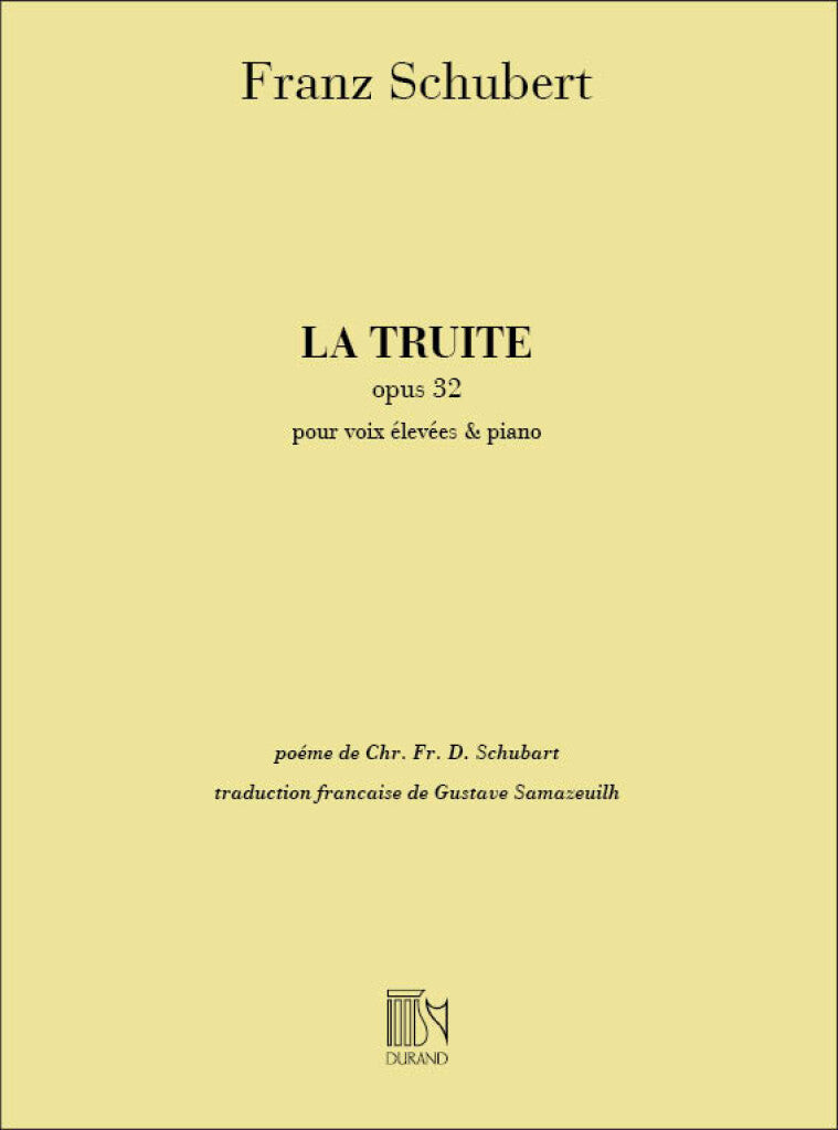 La Truite (High Voice)