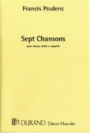 Sept Chansons