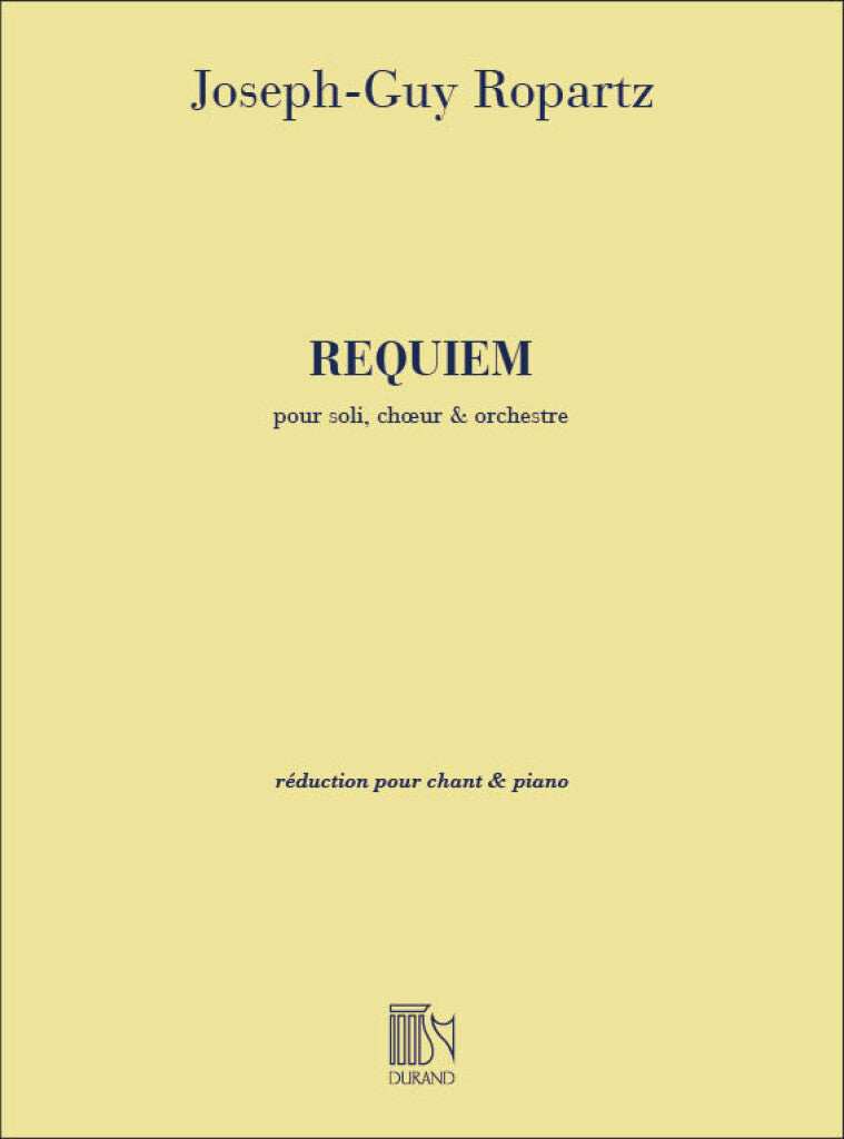 Requiem, Pour Soli, Choeur et Orchestre,