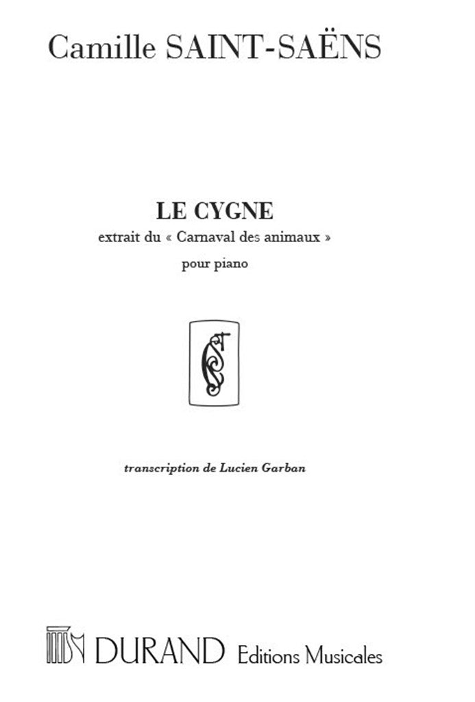 Le Cygne Piano (Garban)