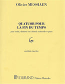 Quatuor Pour La Fin Du Temps (Score & Parts)