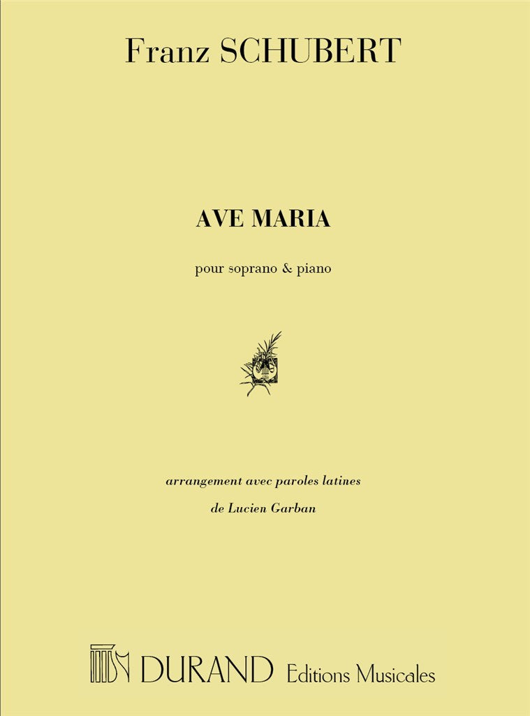 Ave Maria (Score Only)