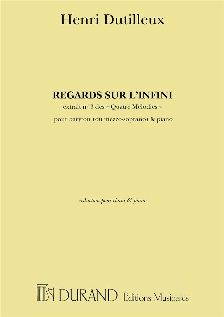 Regards Sur L'Infini ( Extrait 3 des Quatre Mélodi