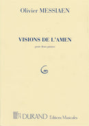 Visions de L'Amen Pour Deux Pianos