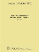 7 Meditations Sur Le Saint-Esprit Orgue