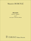 Pie Jesu Mezzo-Orgue-Cello Ad Lib.. (Ton Original