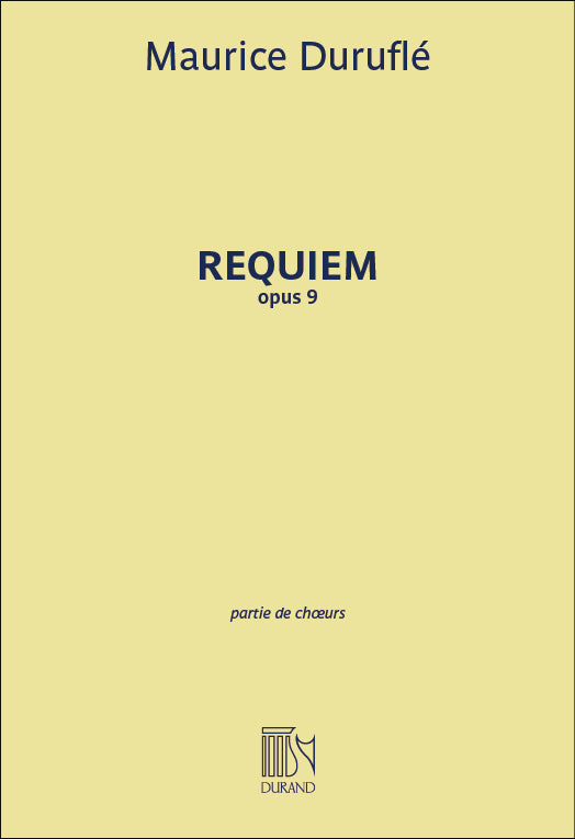 Requiem Opus 9 - Choral Score