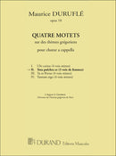 Quatre Motets: Tota Pulchra Es Op.10 N 2